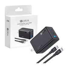 Cargador GaN 45W Cable Tipo C 3A