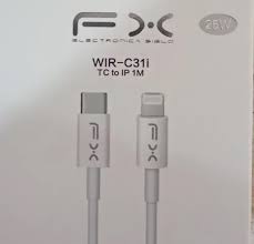 Cable FX Tipo C a Lightning 25W