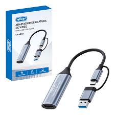 Adaptador de captura de video KNUP HDMI / USB-Tipo C