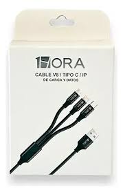 Cable ORA Carga y Datos V8 / Tipo C / IP
