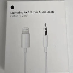 Cable Apple Lightning a 3.5MM 1M